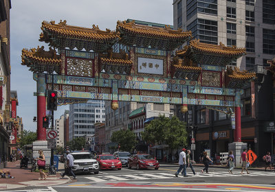 The gate in Chinatown