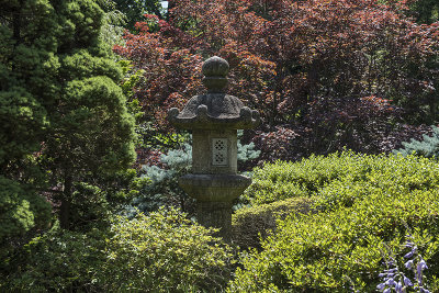 Lantern at the Japanese garden