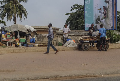 Accra, street vendor (and video)