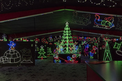 Glimpse inside the Christmas store