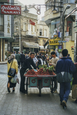 Trabzon fruit vendor