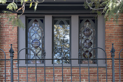 The Residences at St. Monicas, chapel windows