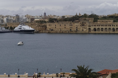 Valletta harbor view