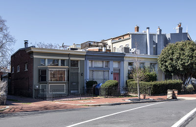 Former factory, now four homes