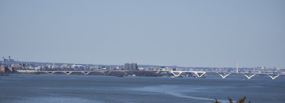 View of the capital from Fort Washington