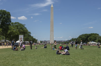 The National Mall, venue of the Folklife Festival