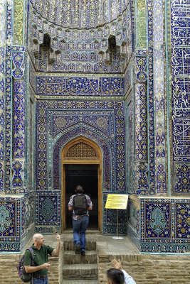 The selfie, Shah-i-Zinda, Samarkand