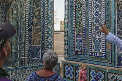 Surrounded, Shah-i-Zinda, Samarkand