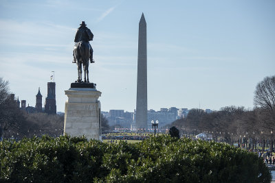 Keeping watch over the National Mall