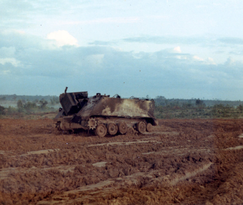 Operation Paul Bunyan, blown track 25 July 67