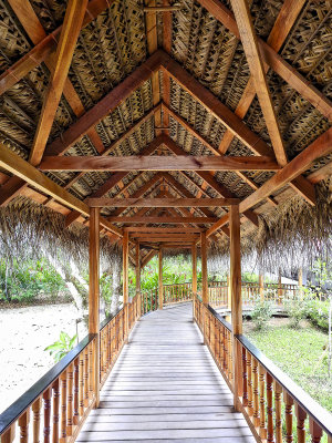 At the Belize Spice Farm and Botanical Garden