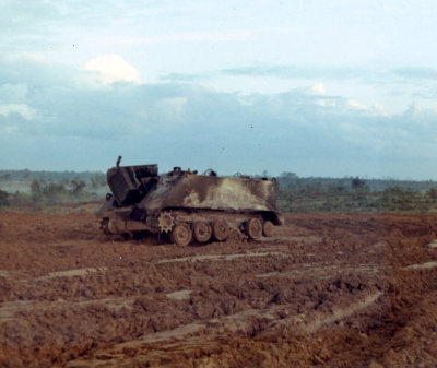Operation Paul Bunyan, blown track 25 July '67