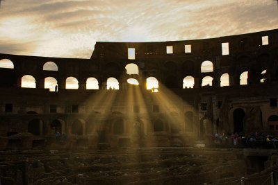 Dusk in the Colosseum