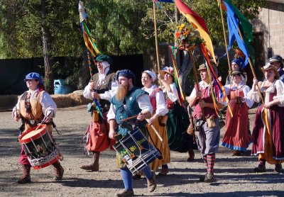 Parade to open the Faire