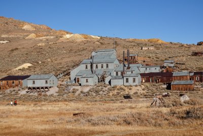 The old ore processing plant