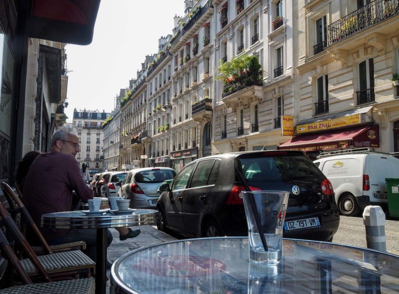 Near my hotel, Rue de 2 Gares (not the 17ème).