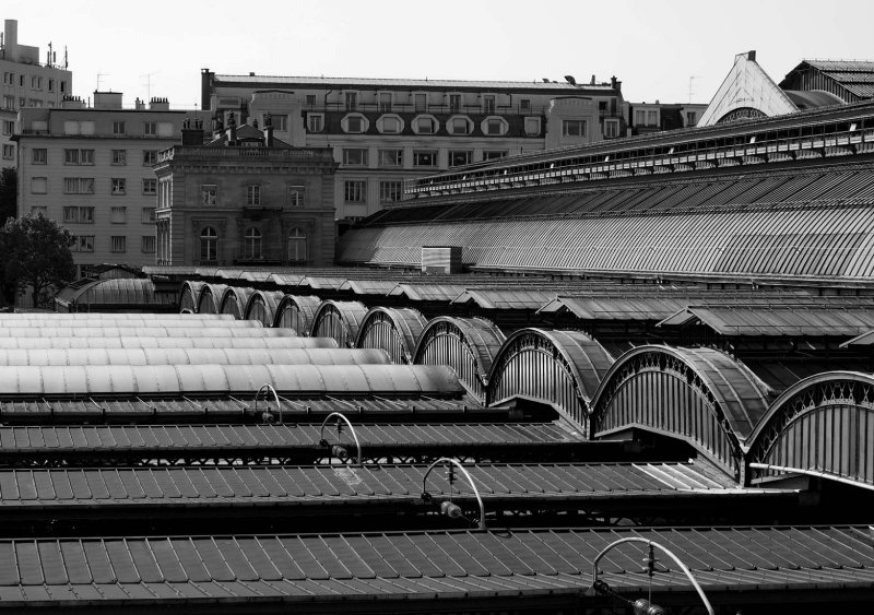 Gare de l'Est, seen from Rue d'Alsace (not the 17ème).