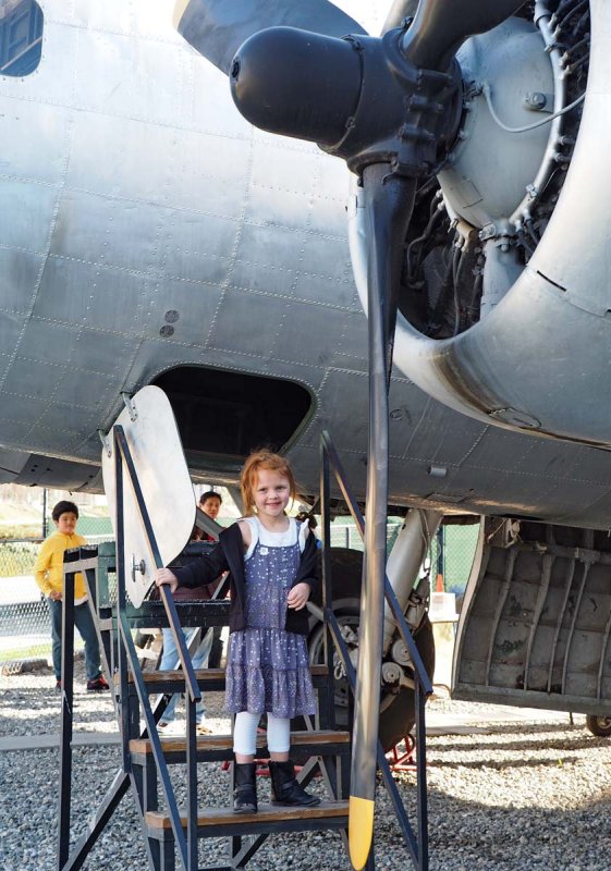 Admiring Old Aircrafts at Chino Museum, CA (January 2018)