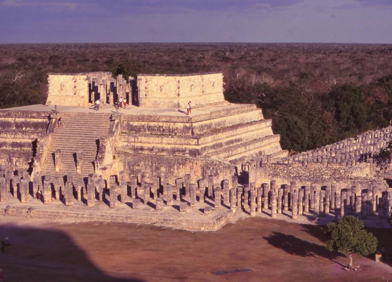 Mexico, Cancun : the Old City and few Historical Maya Monuments (1996)