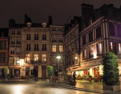 Rouen downtown.
