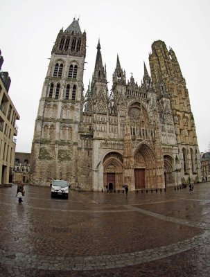 Notre Dame de Rouen, the cathedral.
