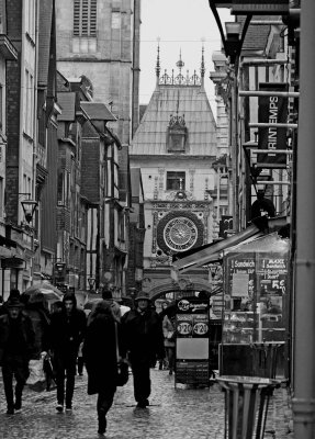 Rouen downtown. 