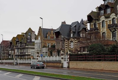 Deauville houses. 