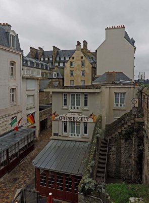 Saint-Malo; viewed from the walls. 