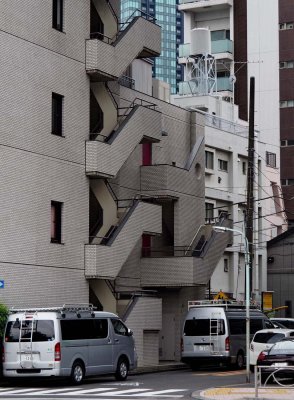 Building in Tokyo downtown.