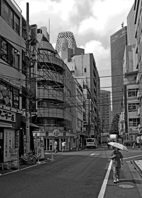 Tokyo, near Shinjuku station. 