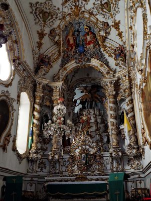 São Francisco church; interior.