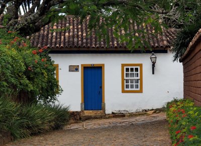 Tiradentes houses and streets.