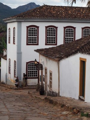 Tiradentes houses and streets.
