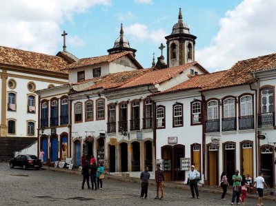 Praça Tiradentes.