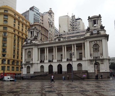 The post-office building, at Cinelândia area. 