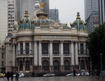Municipal Theater of Rio de Janeiro.
