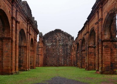 The São Miguel Arcanjo church ruins. 
