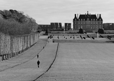 Inside the Parc de Sceaux.