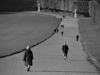 Inside the Parc de Sceaux.