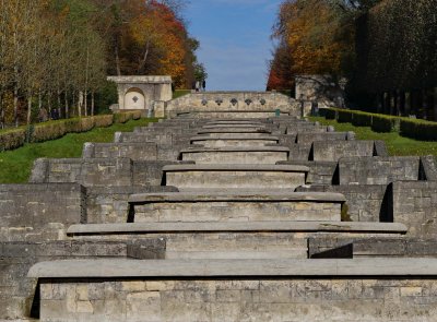 The Parc de Sceaux; the fountain.
