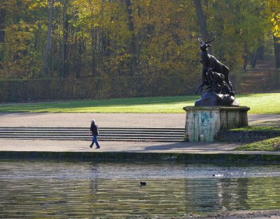 Inside the Parc de Sceaux.