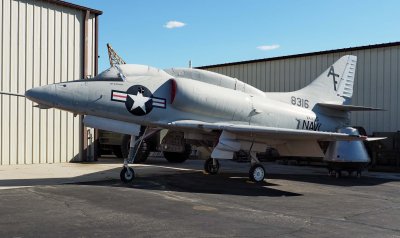 Aircraft in Chino Museum. 