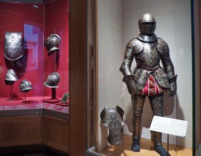 The NY Metropolitan Museum; the armors, interesting subject. 
