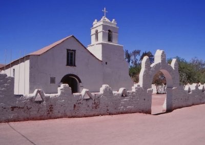 San Pedro de Atacama Church. 