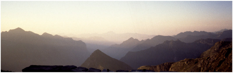 view from Rifugio Guglielmina