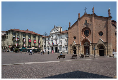 Municipio di Asti et Collegiata di San Secondo