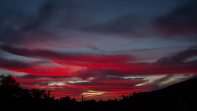 Sunset, Alpine