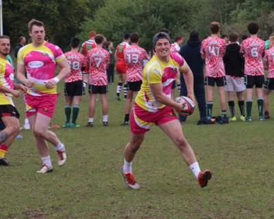 Winding Up A Try Scoring Pass