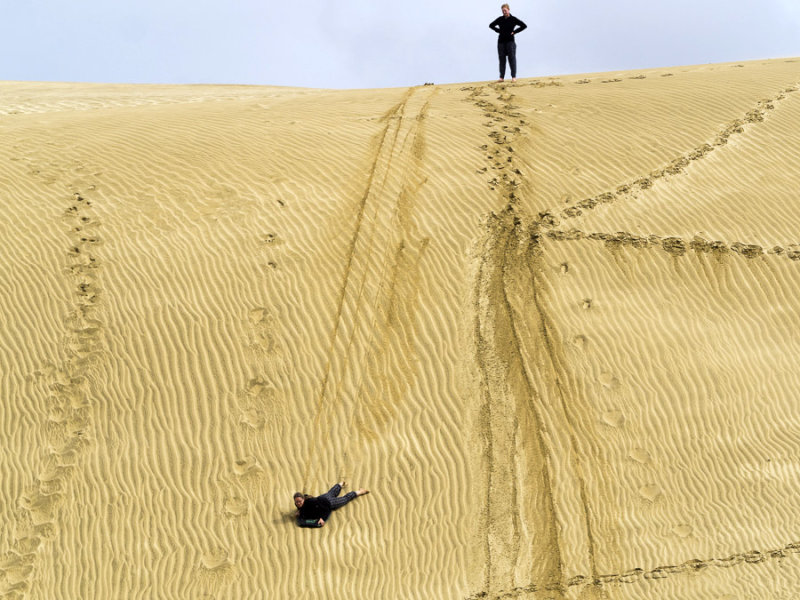 dune surfing