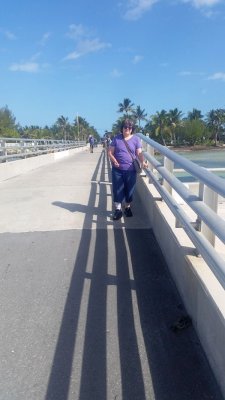 Walking a Pier on Key West